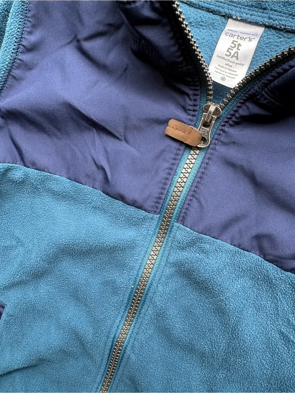 Carter's Fleece Zip-Up Jacket Kids Size 5T